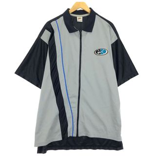 ナイキ(NIKE)の古着 90~00年代 ナイキ NIKE 半袖 ジャージ トラックジャケット メンズXL ヴィンテージ /eaa451537(その他)