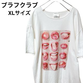 BLUFF CLUBB ブラフクラブ 半袖 ガム デザインTシャツ 刺繍 XL(Tシャツ/カットソー(半袖/袖なし))