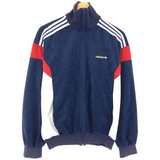 アディダス(adidas)の古着 70年代 アディダス adidas VENTEX社製 ベロアジャージ トラックジャケット メンズM ヴィンテージ /eaa451632(その他)