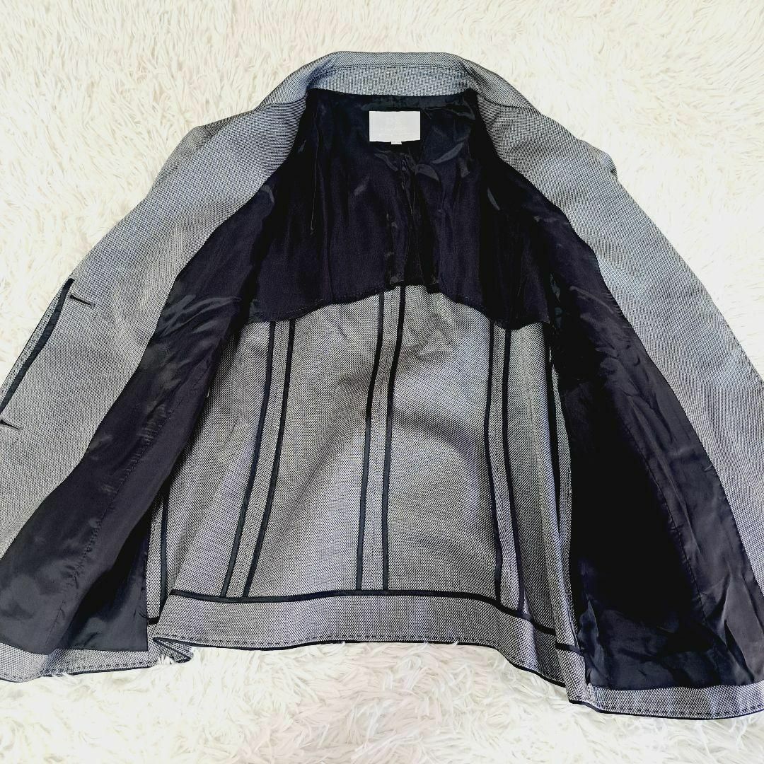 23区 美品✨大きいサイズ シルク混スカートスーツセットアップ 40 44 23区 美品✨大きいサイズ シルク混スカートスーツセットアップ 40 44