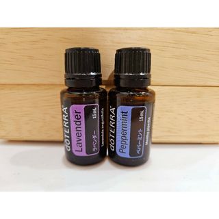 ドテラ(doTERRA)の【おまとめ価格】ドテラ　ラベンダー＆ペパーミント　2本セット(エッセンシャルオイル（精油）)