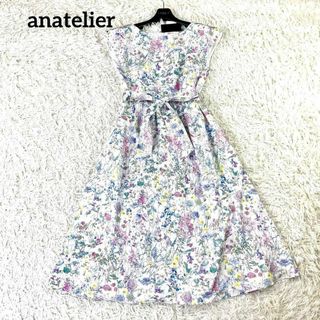 anatelier - ✨新品未使用✨anatelierアナトリエ　コットンワンピース　小花柄　リボン