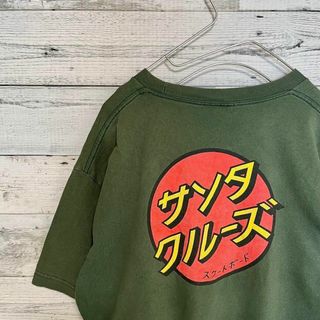 Santa Cruz - SANTA CRUZ メンズ　半袖Tシャツ　バックプリント　カタカナ　L C1S