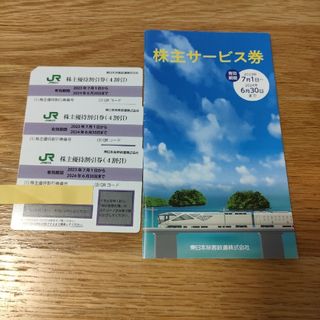 JR東日本株主優待券3枚＋サービス券１部(その他)