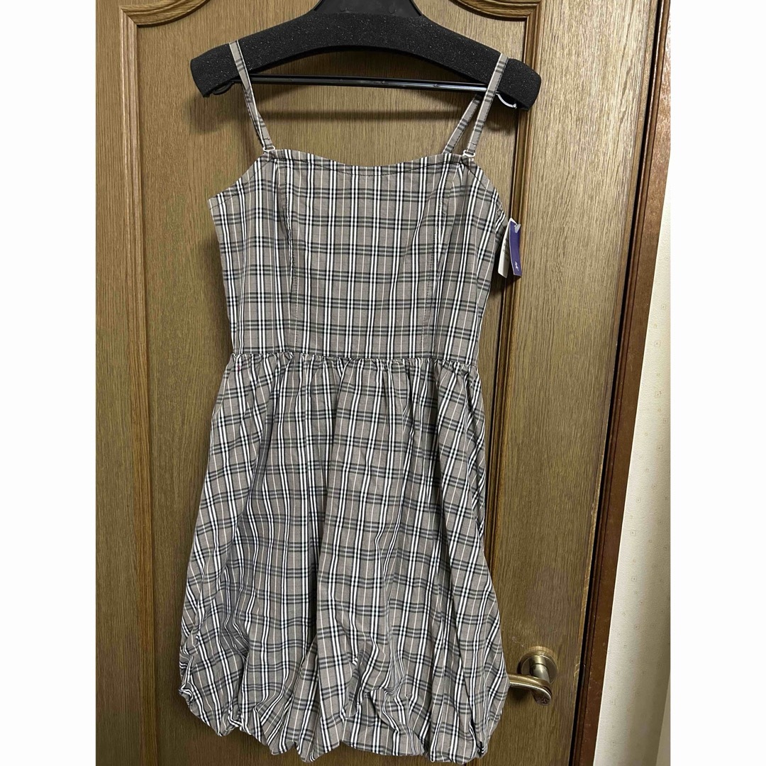 BURBERRY BLUE LABEL タグ付き未使用チェックワンピース BURBERRY BLUE LABEL タグ付き未使用チェックワンピース