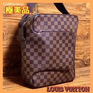 ルイヴィトン(LOUIS VUITTON)の⛄️極美品⛄️レア品ルイヴィトン オラフMMダミエ 男女兼用ショルダーバッグ(ショルダーバッグ)