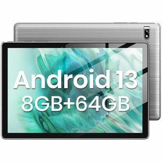 【サイズ:10.1in_色:グレー】【2024 NEW Android 13タブ(タブレット)