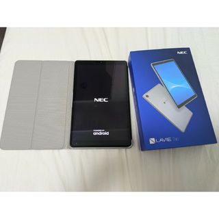 エヌイーシー(NEC)の【中古】NEC タブレットLaVieTabEシルバー PC-TE708KAS(タブレット)