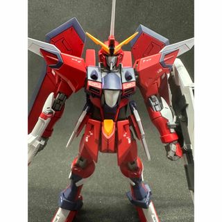 バンダイ(BANDAI)の【週末限定値下げ】1/144イモータルジャスティス　全塗装完成品(模型/プラモデル)