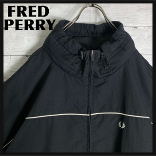 FRED PERRY - フレッドペリー fredperry ナイロンジャケット 刺繍ロゴ 梅雨時期にも◎