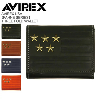 アヴィレックス(AVIREX)の三つ折り財布 AVIREX メンズ ブランド アヴィレックス AX9000(折り財布)