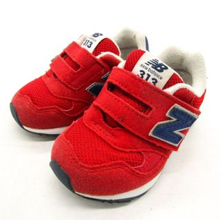 ニューバランス(New Balance)のニューバランス スニーカー ローカット IO313RN シューズ 靴 赤 ベビー 男の子用 13サイズ レッド NEW BALANCE(スニーカー)