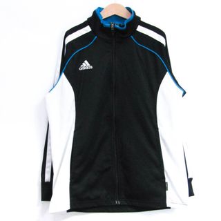 アディダス(adidas)のアディダス ジャージ ジャケット アウター バックロゴ スポーツウエア キッズ 男の子用 150サイズ ブラック adidas(その他)