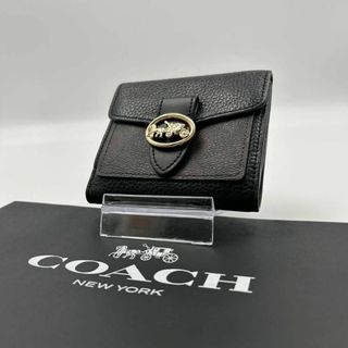 コーチ(COACH)の☆大人気☆ COACH 二つ折り財布 シグネチャー ブラウン brown レザー(財布)