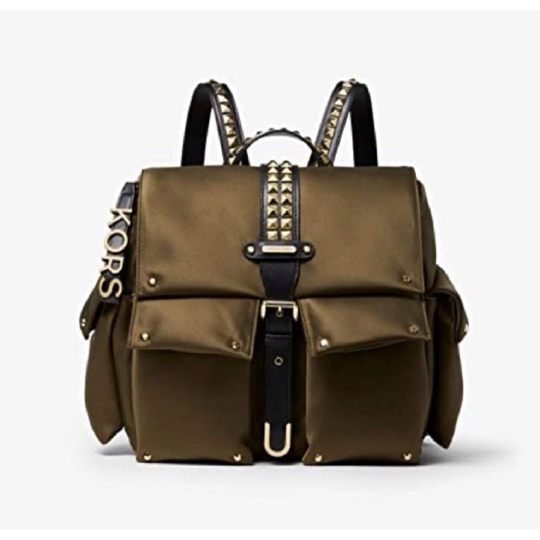 MICHAEL KORS マイケルコース スタッズ付きナイロンバックパック MICHAEL KORS マイケルコース スタッズ付きナイロンバックパック