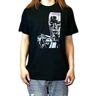 新品 ターミネーター アンドロイド サイボーグ シュワルツェネッガー Tシャツ(Tシャツ/カットソー(半袖/袖なし))