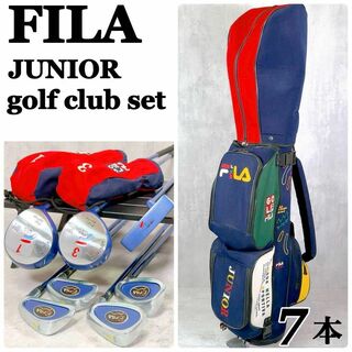 フィラ(FILA)のM073 ジュニアゴルフクラブセット FILAGOLF 7本セット 小学校高学年(クラブ)
