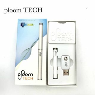 ☆美品☆ Ploom TECH プルームテック スターターキット ホワイト 白(その他)