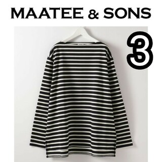 MAATEE&SONS × Steven Alan別注バスクシャツ ボートネック(Tシャツ/カットソー(七分/長袖))