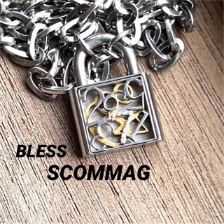 ブレス(BLESS)のBLESSエスカマジー/ ナンバーパドロックネックレス 316L(ネックレス)