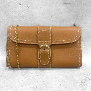 デルヴォー(DELVAUX)の※本日限定価格 デルヴォー ブリヨン チェーンウォレット ロデオカーフ レザー(ショルダーバッグ)