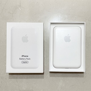 アップル(Apple)のAPPLE MagSafeバッテリーパック 純正(バッテリー/充電器)