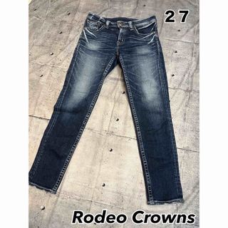 ロデオクラウンズ(RODEO CROWNS)のRodeo Crowns  スキニーデニム　パンツ　27  レディース(スキニーパンツ)