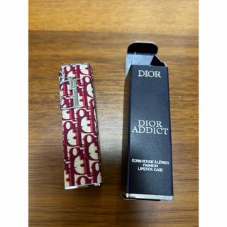 Dior - 数量限定⭐︎DIOR アディクト リップケース バーガンディー オブリーク