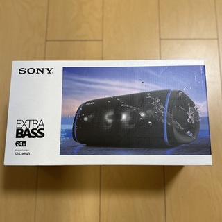 ソニー(SONY)のSONY ワイヤレスポータブルスピーカー SRS-XB43(スピーカー)