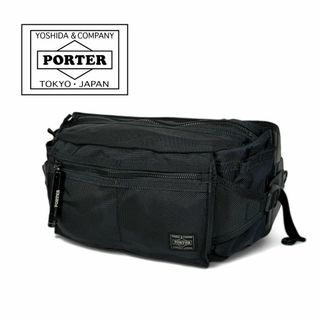 ポーター(PORTER)の美品 PORTER HEAT ヒート WAIST BAG ウエストバッグ(ウエストポーチ)