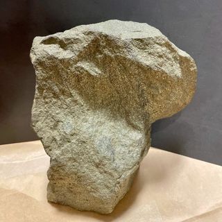 水石 盆石 天然石 金色 キラキラ 重い 観賞 オブジェ インテリア