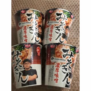 日清食品 - みそきん 濃厚味噌ラーメン4個