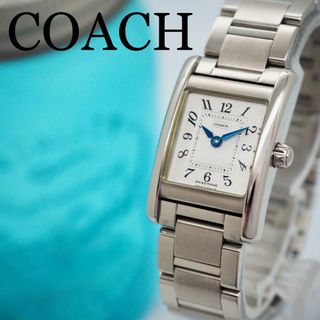 コーチ(COACH)の425【美品・OH済み】COACH コーチ時計　レディース腕時計　シルバー　人気(腕時計)