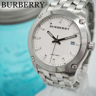 BURBERRY - 152【美品】BURBERRY バーバリー時計　メンズ時計　ノバチェック　箱付き