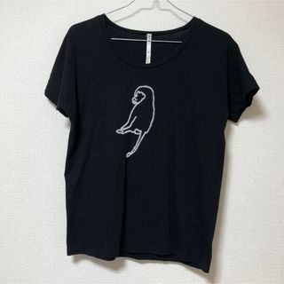 アトリエドゥサボン(l'atelier du savon)の＊さるのTシャツ(Tシャツ(半袖/袖なし))