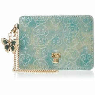 色: ミントANNA SUI アナスイ ローズハート パスケース レディース(その他)