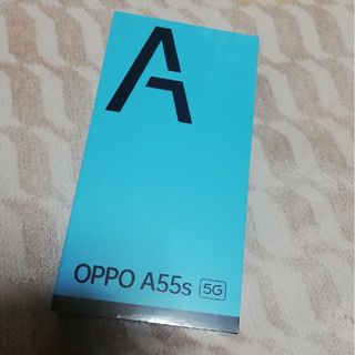 新品未使用 OPPO A55s 5G ブラック 本体 SIMフリー 黒(スマートフォン本体)