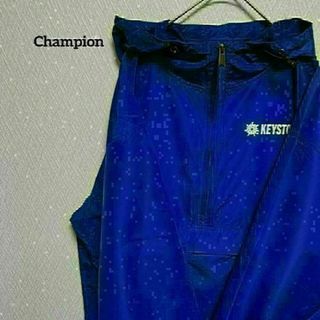 チャンピオン(Champion)のChampion チャンピオン プルオーバージャケット ハーフジップ ロゴ(ナイロンジャケット)