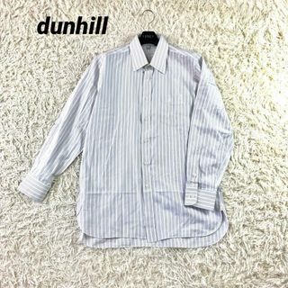 ダンヒル(Dunhill)の✨大人気✨dunhillダンビル　ワイシャツ　ストライプ　Lサイズ(Tシャツ/カットソー(七分/長袖))