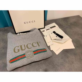 グッチ(Gucci)のグッチ　ヴィンテージ加工　ロゴ　スウェットトレーナー(スウェット)