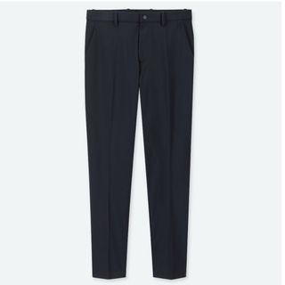 UNIQLO - UNIQLO EZYアンクルパンツ M ブラック 429164