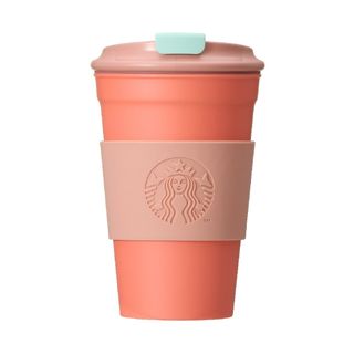 スターバックス(Starbucks)のスターバックス PLAタンブラーピンク355ml　スタバ(タンブラー)