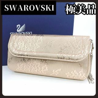 スワロフスキー(SWAROVSKI)の【箱付き極美品】SWAROVSKI　スワロフスキー　バッグ　冠婚葬祭　パーティー(ハンドバッグ)