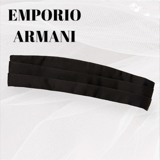 エンポリオアルマーニ(Emporio Armani)の【美品】EMPORIO ARMANI カマーベルト イタリア製 フォーマル(ベルト)