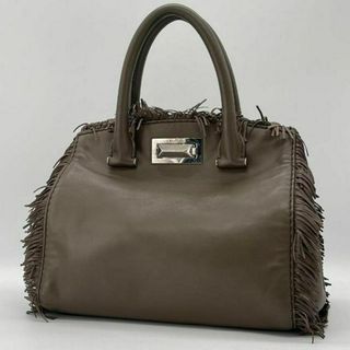 Max Mara - ✨️美品✨️MaxMara フリンジ ハンドバッグ トートバッグ 手持ち 手提げ