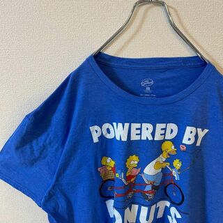 ◎THE SIMPSONS メンズ　半袖Tシャツ　2XL C2X(Tシャツ/カットソー(半袖/袖なし))