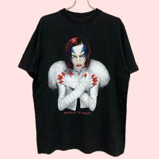 ヴィンテージ(VINTAGE)のMARILYN MANSON 90s マリリンマンソン ビンテージ バンT (Tシャツ/カットソー(半袖/袖なし))