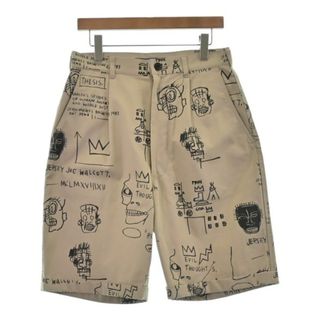 ジュンヤワタナベマン(JUNYA WATANABE MAN)のJUNYA WATANABE MAN ショートパンツ S ベージュ(総柄) 【古着】【中古】(ショートパンツ)