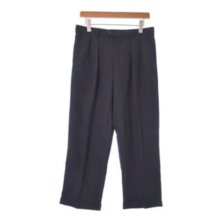 ポールスミス(Paul Smith)のPaul Smith スラックス -(M位) 黒x茶系(ストライプ) 【古着】【中古】(スラックス)