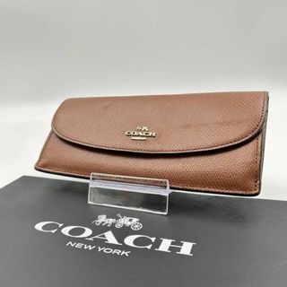 コーチ(COACH)の☆大人気☆ COACH 長財布 レザー ウォレット 二つ折り 財布(財布)